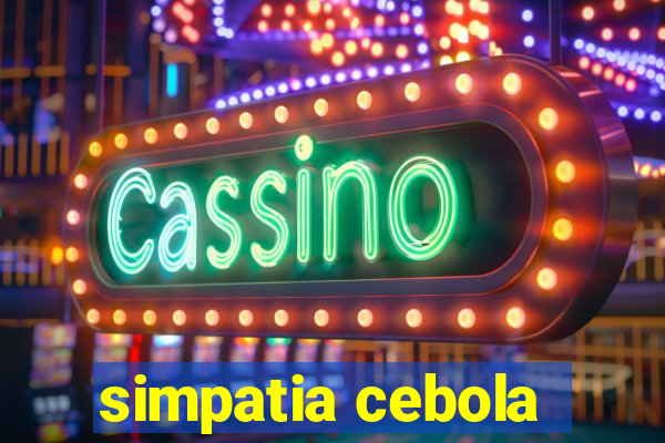 simpatia cebola